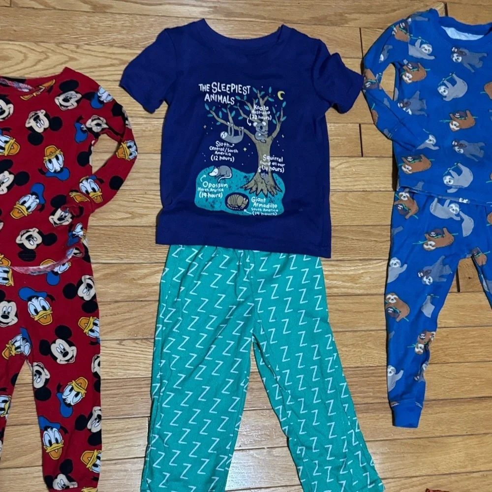 Bundle of six Kids Pajama Sets